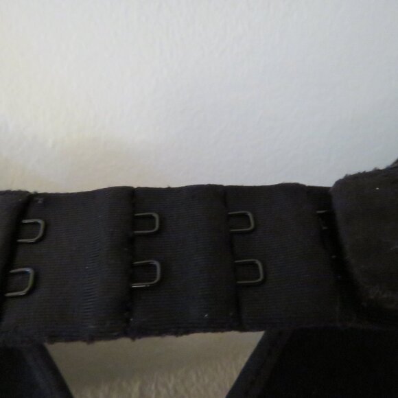 NATORI Bliss Perfection Unlined Underwired Lace Bra in Black - Size 32D - Picture 10 of 12